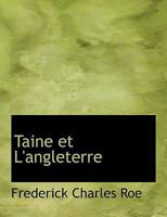 Taine et L'angleterre 1116197502 Book Cover