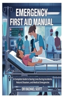 EMERGENCY FIRST AID MANUAL: A Complete Guide to Saving Lives During Accidents, Natural Disasters, and Medical Emergencies B0F9QTXM5M Book Cover