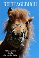 Reittagebuch: Das Reit- und Trainingsbuch zum Eintragen für über 200 Reiteinheiten / Mit meinem Shetty durch das Jahr / Jahreskalender / Geschenkidee Shetlandpony (German Edition) 171236667X Book Cover