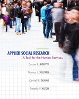 Applied Social Research: A Tool for the Human Services 0534628583 Book Cover