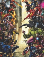 Marvel DC Heroes & Villains: Godsofgods B0841JPW1S Book Cover