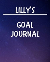 Lilly's Goal Journal: 2020 New Year Planner Goal Journal Gift for Lilly / Notebook / Diary / Unique Greeting Card Alternative 167696911X Book Cover