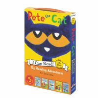 Pete the Cat: Big Reading Adventures: 5 Far-Out Books in 1 Box! 0062872591 Book Cover