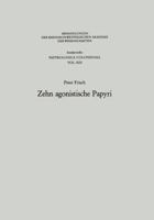 Zehn Agonistische Papyri 3663053768 Book Cover