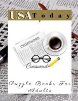 USA Today Crossword Puzzle Books For Adults: Crossword Word Hot Season Criss Cross, The New York Times Monday Through Friday Easy to Tough Crossword Puzzles 1097522636 Book Cover