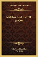 Malabar and Its Folk 1017284091 Book Cover