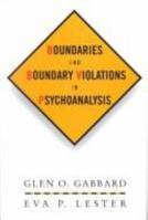 Boundaries and Boundary Violations in Psychoanalysis 158562098X Book Cover