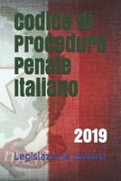Codice di Procedura Penale Italiano: 2019 108100732X Book Cover