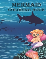 Mermaid Coloring Book: Coloring Books for Kids Age 4-8 B08YQM3X35 Book Cover