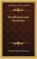 Rectification And Prediction 1258978636 Book Cover