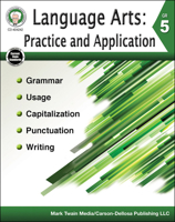 Language Arts: Practice and Application, Grade 5 1622235878 Book Cover