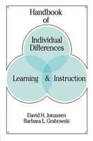 Handbook of Individual Differences, Learning, and Instruction 0805814132 Book Cover