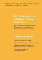 Im Spannungsfeld zwischen Theorie und Praxis 3898111873 Book Cover