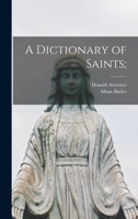 A Dictionary of Saints; 101347595X Book Cover