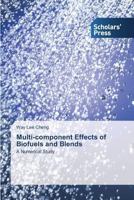 Multi-Component Effects of Biofuels and Blends 3639712331 Book Cover