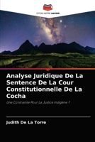 Analyse Juridique De La Sentence De La Cour Constitutionnelle De La Cocha 6204039563 Book Cover