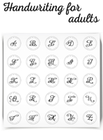 Handwriting for adults: Practice handwriting guide for adults, Introduction to calligraphy, Practice handwriting for adults 1365786625 Book Cover