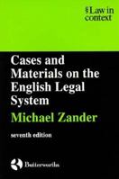 Cases and Materials on the English Legal System (Law in Context Series) 0521675405 Book Cover