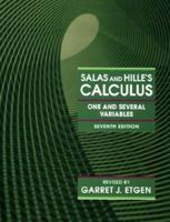 Salas and Hille's Calculus: One and Several Variables - eighth edition 0471316598 Book Cover