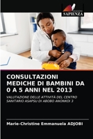CONSULTAZIONI MEDICHE DI BAMBINI DA 0 A 5 ANNI NEL 2013: VALUTAZIONE DELLE ATTIVITÀ DEL CENTRO SANITARIO ASAPSU DI ABOBO ANONKOI 3 6203318043 Book Cover