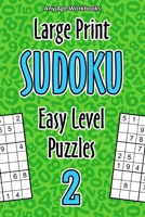 Large Print Sudoku Easy Level Puzzles 2 1086351568 Book Cover