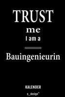 Kalender für Bauingenieure / Bauingenieur / Bauingenieurin: Wochen-Planer 2020 / Tagebuch / Journal für das ganze Jahr: Platz für Notizen, Planung / ... Erinnerungen und Sprüche (German Edition) 1656376482 Book Cover