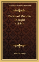 Poems of Modern Thought 1120677297 Book Cover