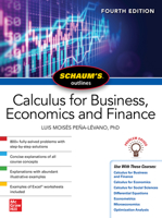 Schaum's Outline of Calculus for Business, Economics and Finance 1264266855 Book Cover