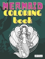 Mermaid Coloring Book: For Kids Ages 4-8 Preschool, Gradeschooler: 5-12 yrs , (Art Boutaieb Coloring Books), B09157677Y Book Cover