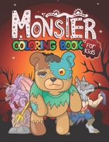 Monster Coloring Book for Kids 169330015X Book Cover
