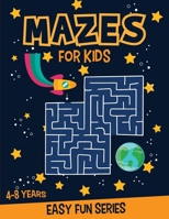 Mazes for kids 4-8: Activity BONUS: Things That Go Coloring Pages 1801575649 Book Cover