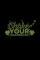 Shake your shamrocks: 6x9 St. Patrick's Day grid squared paper notebook notes 1710308656 Book Cover