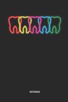 Dental Journal: Retro Neon Sign Teeth - Dentist, Dental Hygienist & Assistant Notebook. Great Accessories & Novelty Gift Idea for All Dental Professionals. 1091362084 Book Cover
