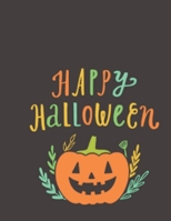 Happy halloween: 110 coloring pages B09GTJRFNF Book Cover