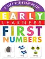 First Numbers: A Lift-the-Flap Book - Children's Board Book - Educational 1950951103 Book Cover