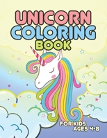 Unicorn Coloring Book for Kids Ages 4-8: Surprise Unicorns for Daughter Son in Birthday 1695598199 Book Cover