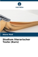 Studium literarischer Texte (Kurs) 6205805235 Book Cover