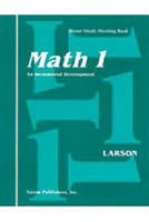 Saxon Math 1: An Incremental Development Home Study Teacher's Edition