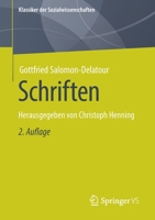 Schriften: Herausgegeben von Christoph Henning (Klassiker der Sozialwissenschaften) 3658338911 Book Cover