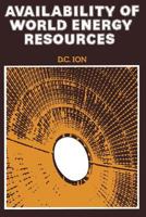 Availability of world energy resources: Second supplement 9400987293 Book Cover