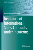 Insurance of International Sales' Contracts Under Incoterms 3031751353 Book Cover