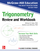 McGraw-Hill Education Trigonometry Review and Workbook 126012892X Book Cover