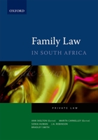 Family Law in South Africa: Private Law 019598580X Book Cover