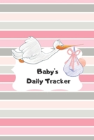 Baby's Daily Tracker: Book To Track & Record Sleep, Breastfeeding, Diapers of Newborn Babies: Perfect Gift For New Mothers & Nannies 1697187978 Book Cover