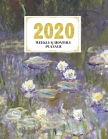 2020 Weekly & Monthly Planner: Planner And Journal Organizer 2020 | Planner Calendar 2020 1660539927 Book Cover