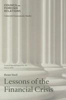 Lessons of the Financial Crisis 0876094329 Book Cover