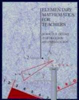 Elementary Mathematics for Teachers 0471859478 Book Cover