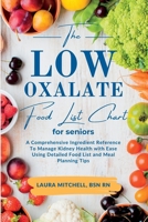 The Low-Oxalate Food List Chart Guide for Seniors: A Comprehensive Ingredient Reference To Manage Kidney Health with Ease Using Our Detailed Food List 1966232012 Book Cover
