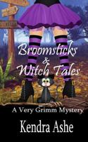 Broomsticks & Witch Tales 1983611077 Book Cover