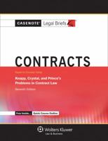 Contracts: Keyed to Knapp, Crystal & Prince (Casenote Legal Briefs) 1454808047 Book Cover